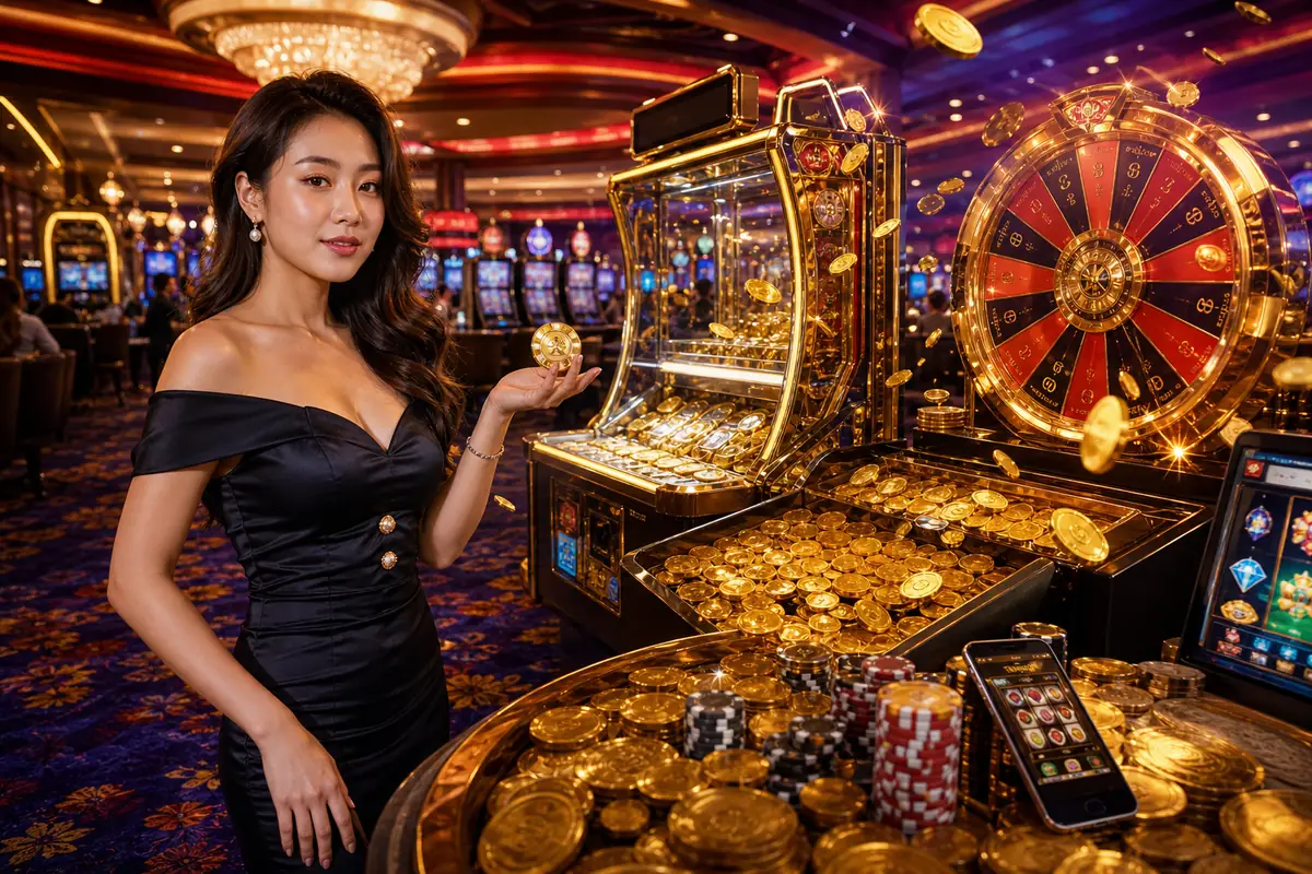 qr854 kasino live baccarat dealer langsung